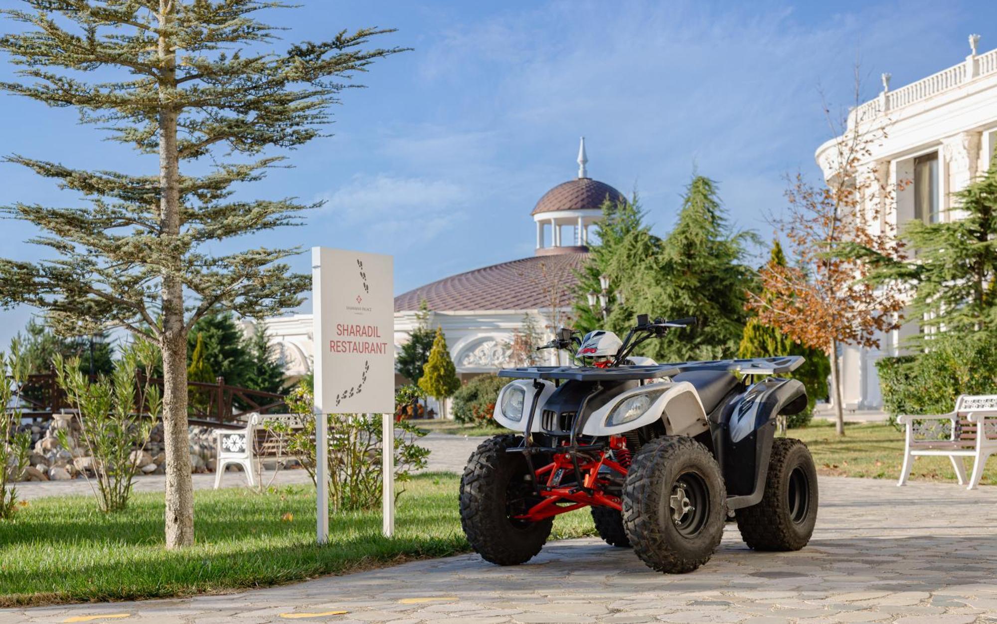 Shamakhi Palace Sharadil Seredil Bagian luar foto A quad bike in Turkey